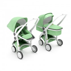 Greentom - Zestaw A+B+C+D white-mint | Esy Floresy