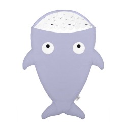 Baby Bites -Śpiworek zimowy Shark (1-18 miesięcy) Light Blue | Esy Floresy
