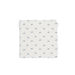 Baby Bites - Pieluszka muślinowa 120 x 120 cm Bikes White | Esy Floresy