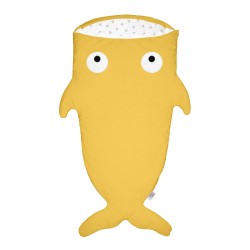 Baby Bites - Śpiworek zimowy Shark (2-6 lat) Mustard Yellow | Esy Floresy