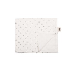 Baby Bites - Kocyk do leżaczka 120 x 70 cm Egg White | Esy Floresy