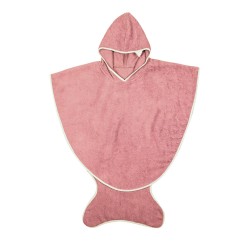 Baby Bites - Poncho (3-6 lat) Fish Tail Pink | Esy Floresy