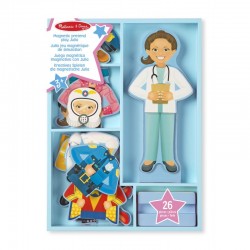 MELISSA & DOUG Drewniana ubieranka magnetyczna Julia | Esy Floresy