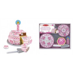 Melissa & Doug - Tort warstwowy - zabawa w urodziny | Esy Floresy