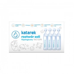 Katarek - Roztwór soli fizjologicznej NaCl 0,9% 10x5 ml | Esy Floresy