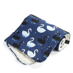 La Millou - Kocyk Średniaka - Magic Swan - Rafaello, Velvet Collection  | Esy Floresy