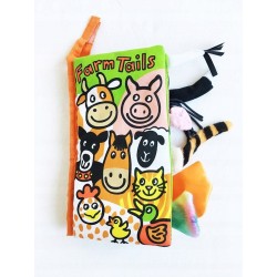 Jellycat - Książeczka Farma z ogonami  | Esy Floresy
