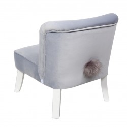 Bon Bon Kids - Fotelik tapicerowany Bunny błękitny | Esy Floresy