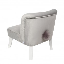 Bon Bon Kids - Fotelik tapicerowany Bunny szary | Esy Floresy