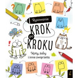 RYSOWANIE KROK PO KROKU. KOTY, ŻABY I INNE ZWIERZĘTA | Esy Floresy