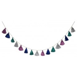 Meri Meri - Girlanda Frędzle metaliczne | Esy Floresy