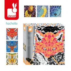Janod - Zestaw kreatywny Do zdrapywania Animetrics | Esy Floresy