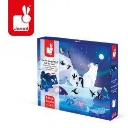 Janod - Puzzle z niespodzianką 20 elementów Pod gwiazdami | Esy Floresy