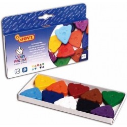 Jovi Kredki świecowe trójkątne Misie12 kolorów | Esy Floresy