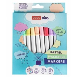 Easy Pisaki spieralne 12 kolorów Pastel  | Esy Floresy