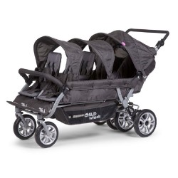 Childhome - Wózek sześcioosobowy Sixseater 2 Autobrake | Esy Floresy