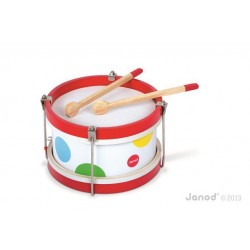 Janod - Bębenek drewniany Confetti | Esy Floresy