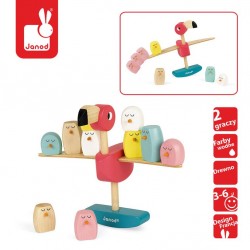 Janod - Gra balansowa drewniana Flamingi | Esy Floresy