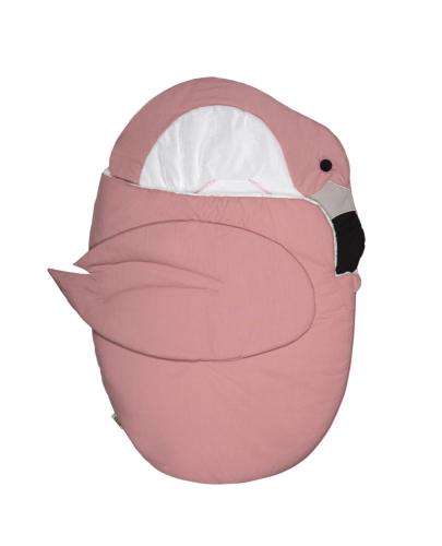 Baby Bites Śpiworek Flamingo (1-12 m) Pink | Esy Floresy
