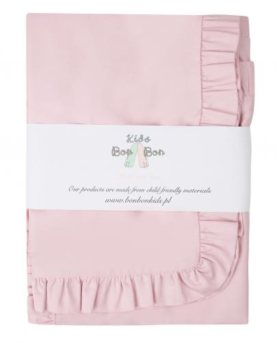 
                                                                                  Bon Bon Kids - Pościel pudrowy róż z falbanką - Esy Floresy 