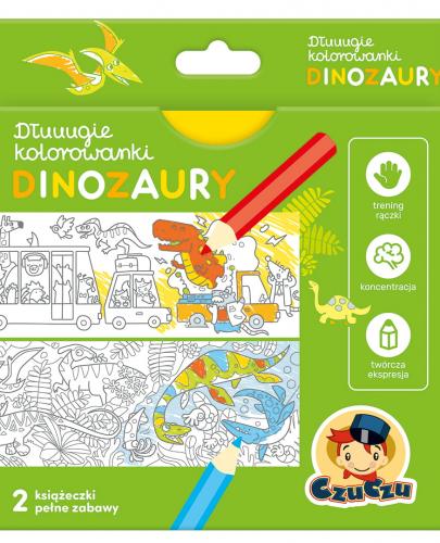 
                                                                                  CzuCzu - Dłuuugie kolorowanki Dinozaury - Esy Floresy 