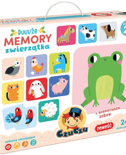 
                                                                                  CzuCzu - Duuuże memory Zwierzątka - Esy Floresy 