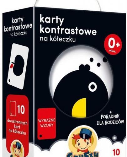 
                                                                                  CzuCzu - Karty kontrastowe na kółeczku +0 + poradnik dla rodziców - Esy Floresy 