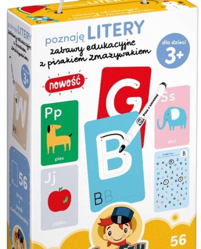 
                                                                                  CzuCzu - Poznaję litery Zabawy edukacyjne z pisakiem zmazywakiem - Esy Floresy 