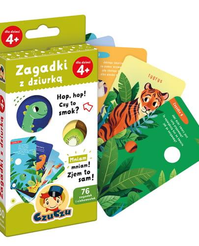 
                                                                                  CzuCzu - Zagadki z dziurką 4+ - Esy Floresy 