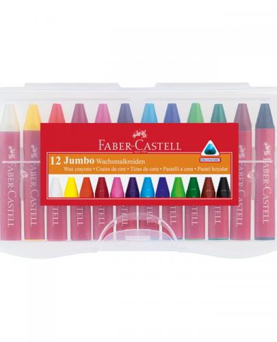 
                                                                                  Faber Castell Kredki Jumbo świecowe 12 kol kasetka - Esy Floresy 