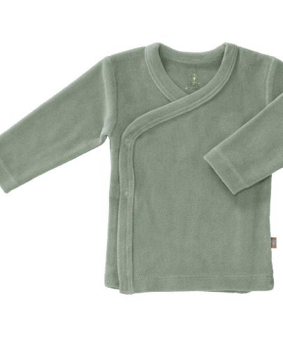 Fresk - Kardigan welurowy 3-6 miesięcy Forest green | Esy Floresy