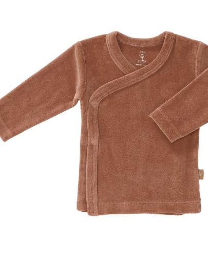 Fresk - Kardigan welurowy 6-12 miesięcy Tawny brown | Esy Floresy