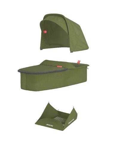 
                                                                                  Greentom - Carrycot olive materiał - Esy Floresy 