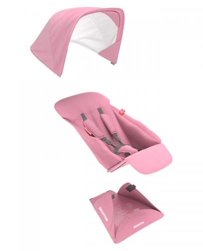 
                                                                                  Greentom - Reversible pink materiał - Esy Floresy 