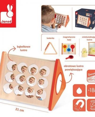 
                                                                                  Janod - Drewniana piramida Lustra Essentiel - Esy Floresy 