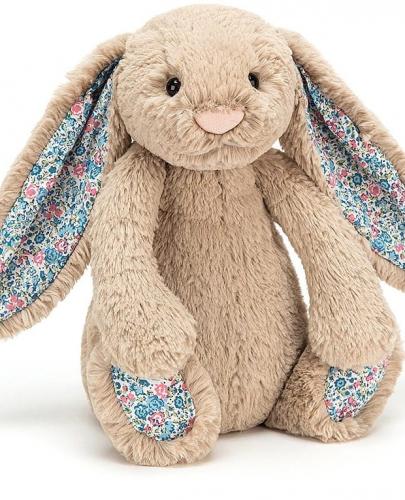 
                                                                                  Jellycat - Królik beżowy kwiatowe uszy 18 cm - Esy Floresy 