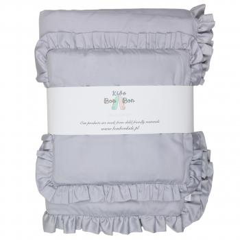 bon-bon-kids-komplet-do-kolyski-z-falbanka-szary