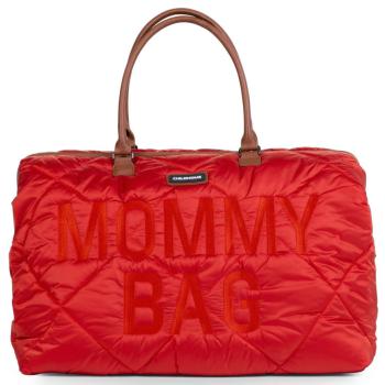 childhome-torba-mommy-bag-pikowana-czerwona