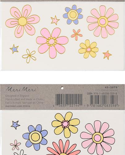 
                                                                                  Meri Meri - Tatuaże Psychedelic 60s - Esy Floresy 