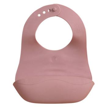 filibabba-sliniak-gumowy-z-kieszonka-dusty-rose