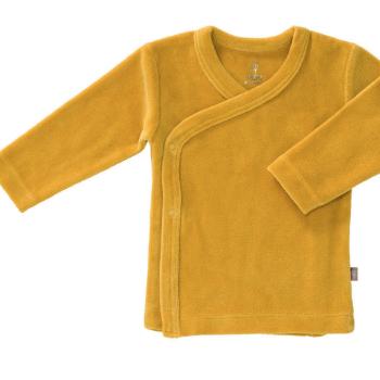 fresk-kardigan-welurowy-6-12-miesiecy-mimosa-yellow