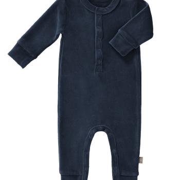 fresk-rampers-welurowy-3-6-miesiecy-indigo-blue