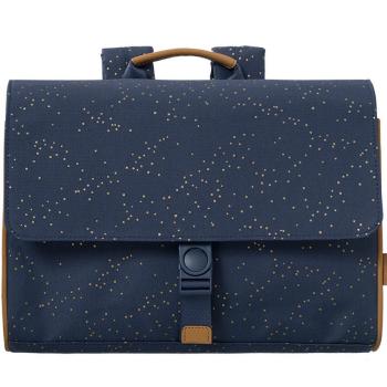 fresk-tornister-zlote-kropki-indigo