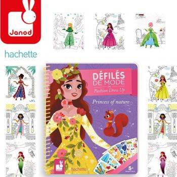 janod-zeszytkolonotatnik-kreatywny-pokaz-mody-ksiezniczki-i-natura