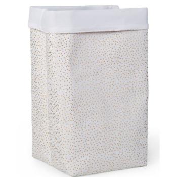 pudelko-materialowe-32x32x60-zlote-kropki