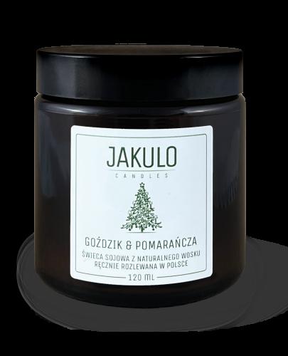 Świeca sojowa - Goździk i Pomarańcza 120ml | Esy Floresy