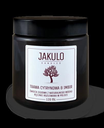 Świeca sojowa - Trawa Cytrynowa i Imbir 120ml | Esy Floresy