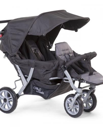 
                                                                                  Childhome - Wózek trzyosobowy Triplet - Esy Floresy 